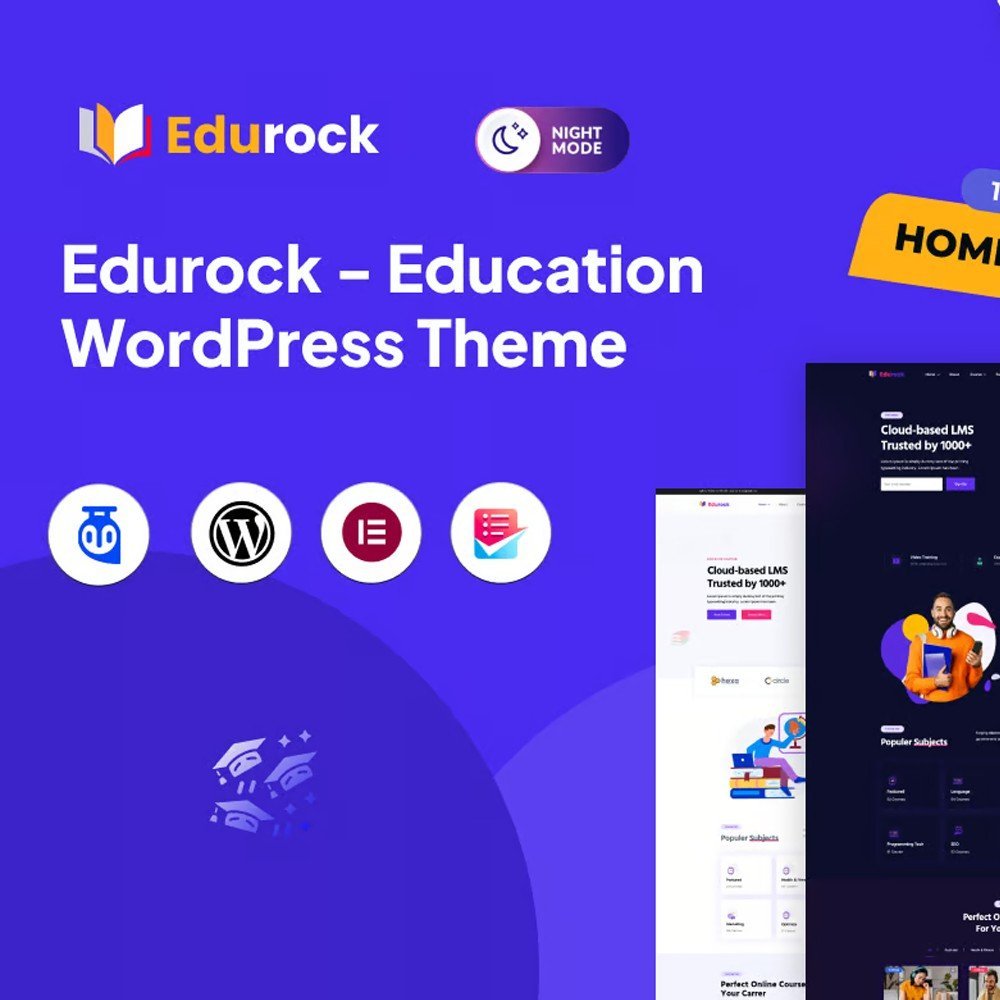 Eudrock - Education WordPress Theme