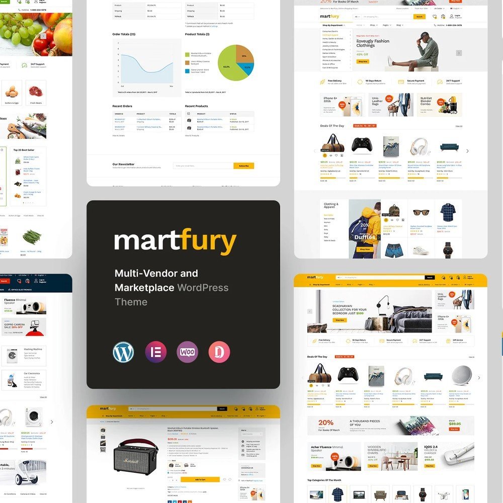 Martfury ● WooCommerce Marketplace WordPress Theme